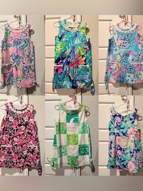 ALL Lilly Pulitzer Vibrant Floral Kids Dress